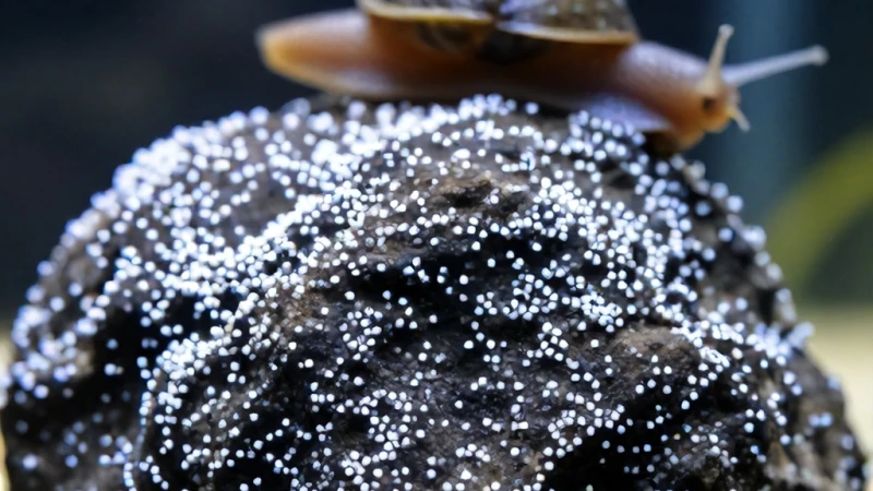 Nerite Salyangoz Yumurtası Dekordan Sertçe Nasıl Çıkar?