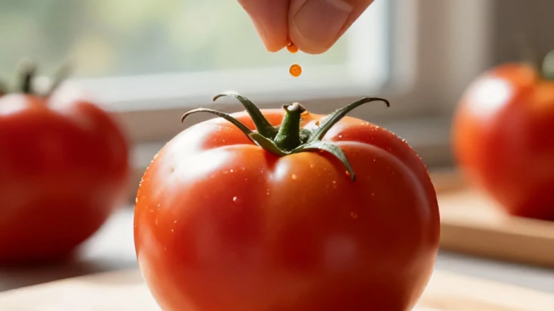 Domates Çekirdeği Meyvesinden Evde Nasıl Çıkar?