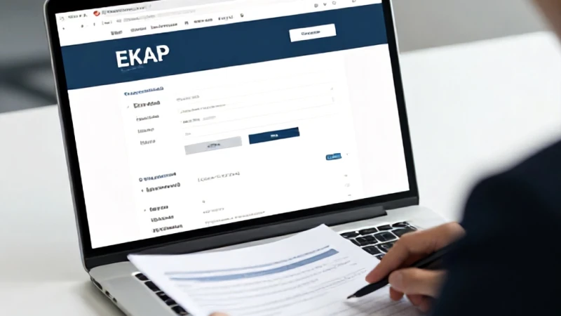 EKAP Sisteminden Şirket İhale Katılım Belgesi Nasıl Çıkar?
