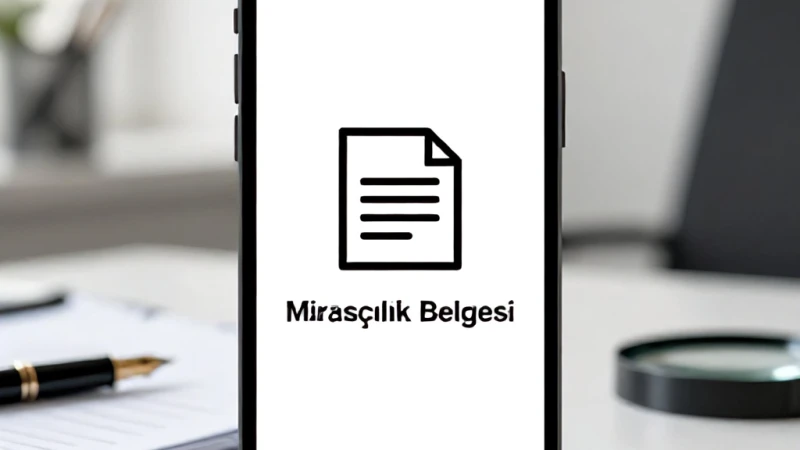 E-Devlet Üzerinden Barkodlu Mirasçılık İlamı Nasıl Çıkar?