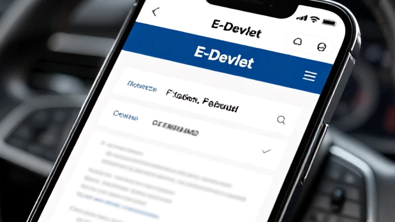 E-Devletten Sürücü Ceza Puanı Barkodlu Dökümü Nasıl Çıkar?