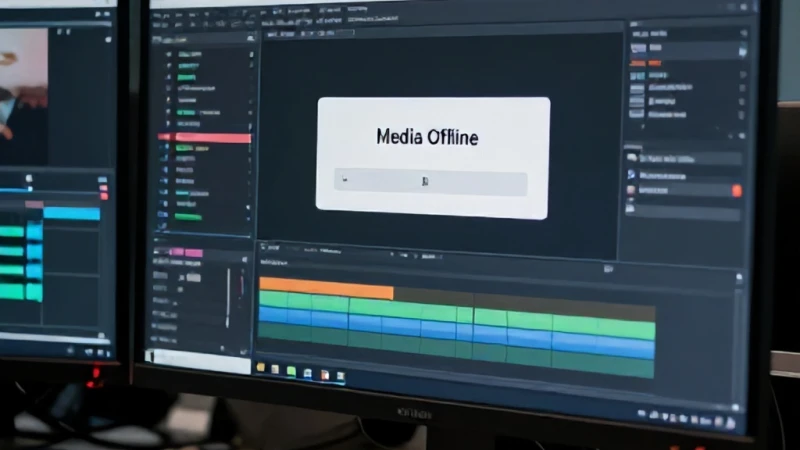 Premiere Pro Medya Çevrimdışı Nasıl Çözülür?