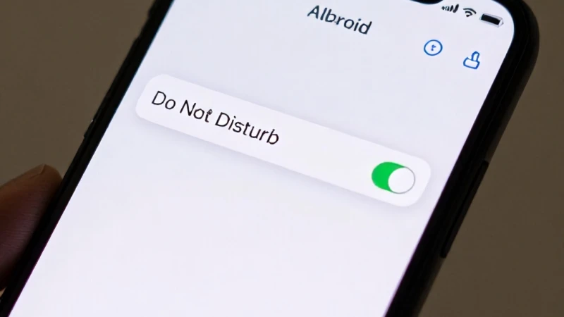 Android Rahatsız Etmeyin Modu Hatası Nasıl Çözülür?