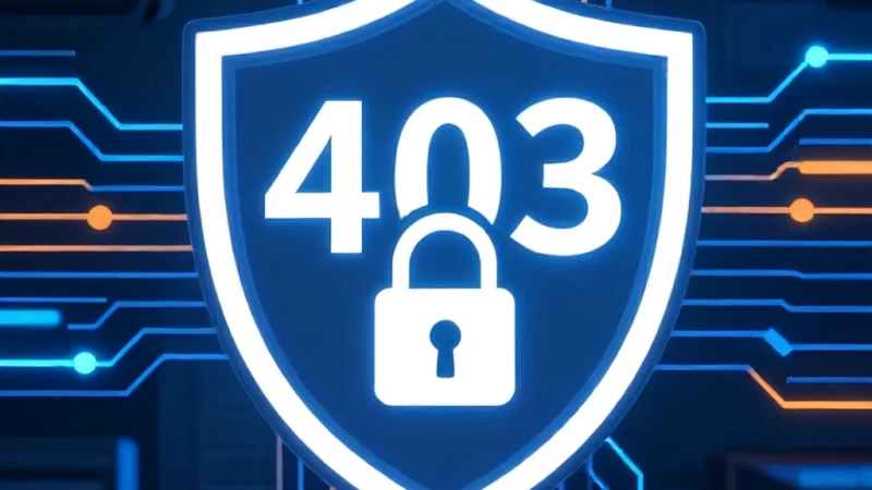 403 Forbidden Hatası Nasıl Çözülür?