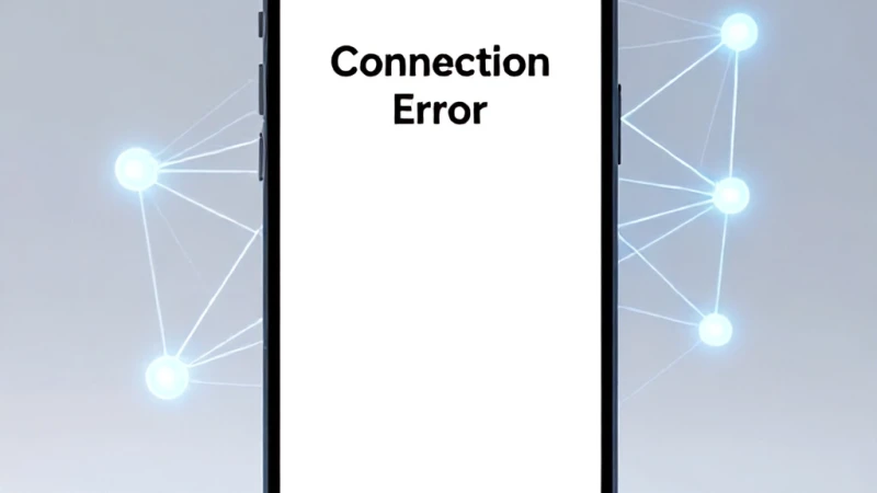 WhatsApp Bağlantı Hataları Nasıl Çözülür?