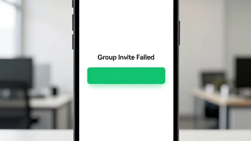 WhatsApp Grup Ekleme Hatası Nasıl Çözülür?