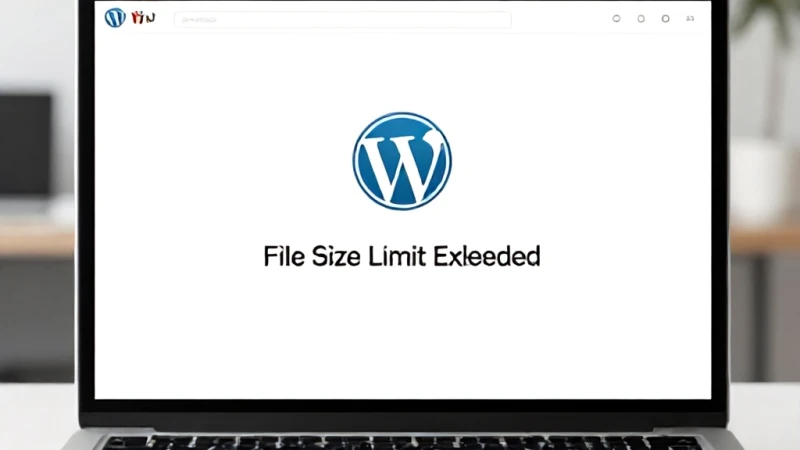 WordPress Maksimum Yükleme Boyutu Hatası Nasıl Çözülür?