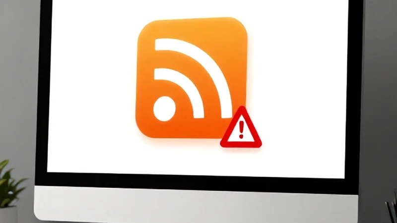 WordPress RSS Besleme Hatası Nasıl Çözülür?