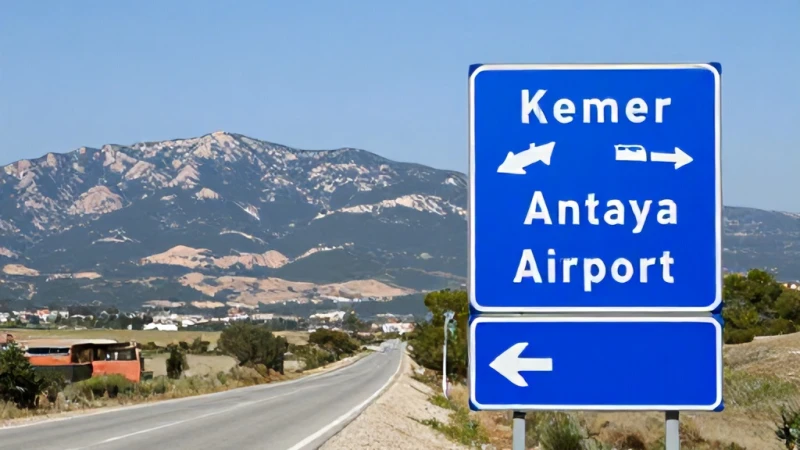 Kemer Merkezden Antalya Havalimanına Nasıl Gidilir?