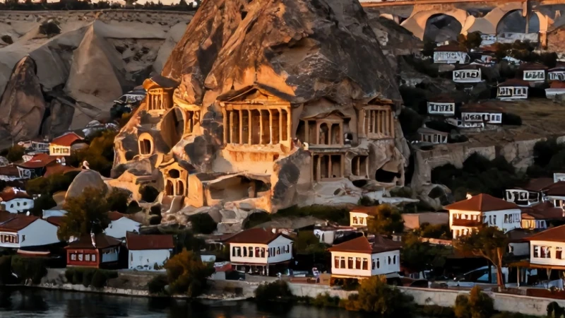 Amasya Merkezden Kral Kaya Mezarlarına Nasıl Gidilir?