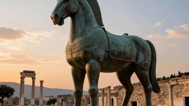 Çanakkale Otogarından Troya Antik Kentine Nasıl Gidilir?