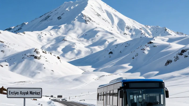 Kayseri Otogarından Erciyes Kayak Merkezine Nasıl Gidilir?