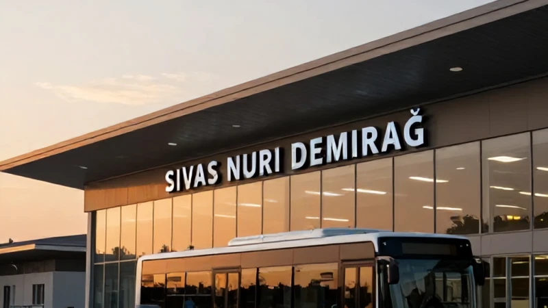 Sivas Nuri Demirağ Havalimanından Merkeze Nasıl Gidilir?