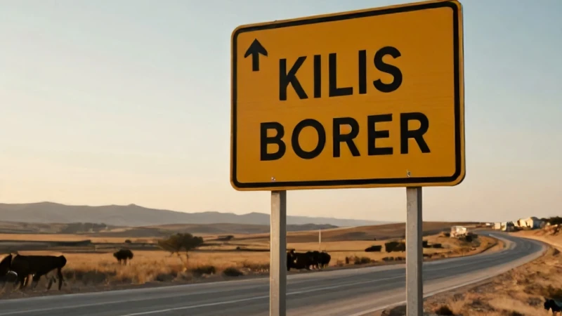 Kilis Merkezden Çobanbey Sınır Kapısına Nasıl Gidilir?