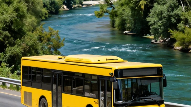 Akyaka Azmak Nehrine Muğladan Sarı Otobüsle Nasıl Gidilir?
