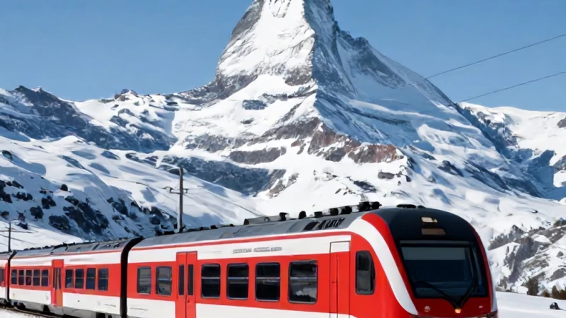 Cenevre Merkez Garından Zermatt’a Trenle Nasıl Gidilir?