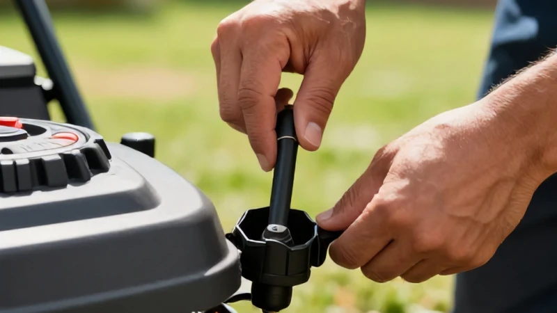 Çim Biçme Makinesi Motor Yağı Değişimi Nasıl Yapılır?