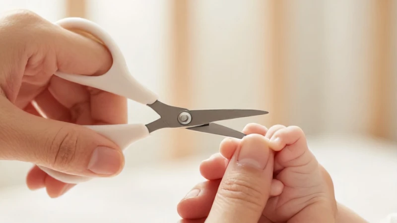 Bebek Tırnağı Kesme Ve Törpüleme İşlemi Nasıl Yapılır?