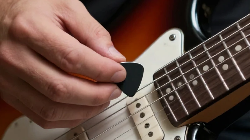 Gitar Çalırken Pena Tutuşu Ve Alternated Nasıl Yapılır?