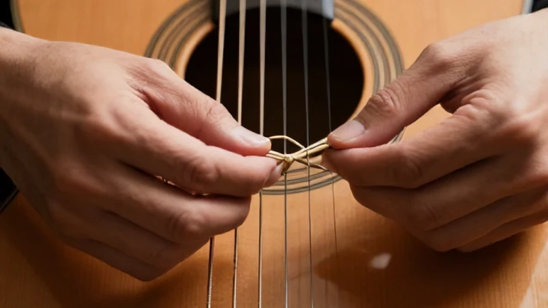 Klasik Gitar Telleri Değişimi Ve Bağlama Nasıl Yapılır?
