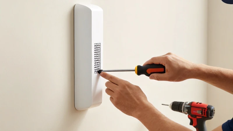 Duvar Tipi Elektrikli Isıtıcı Montajı Nasıl Yapılır?