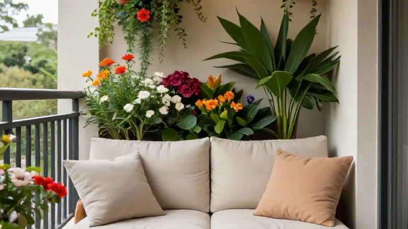 Balkon Duvarı Çiçeklik Ve Dekorasyonu Nasıl Yapılır?