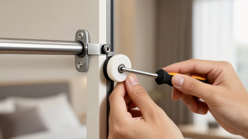 Gardırop Sürgülü Kapak Ray Tamiri Nasıl Yapılır?
