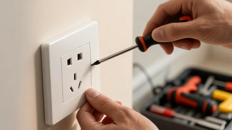 Priz Değişimi Ve Elektrik Hattı Tamiri Nasıl Yapılır?