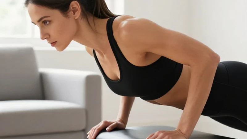 Evde Arka Kol Triceps Yağ Eritme Nasıl Yapılır?
