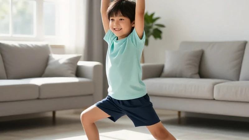 Evde Çocuklar İçin Boy Uzatma Sporu Nasıl Yapılır?