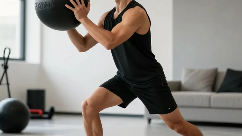 Evde Sağlık Topu Medicine Ball Sporu Nasıl Yapılır?
