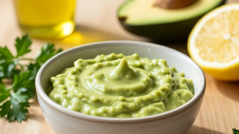 Diyet Avokado Salatası Sosu Ölçüsü Nasıl Yapılır?