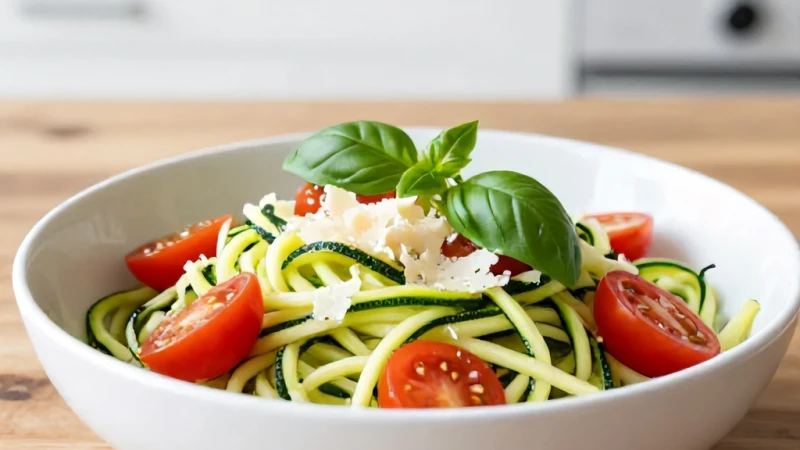 Diyet Kabak Spagetti Noodle Yapımı Nasıl Yapılır?