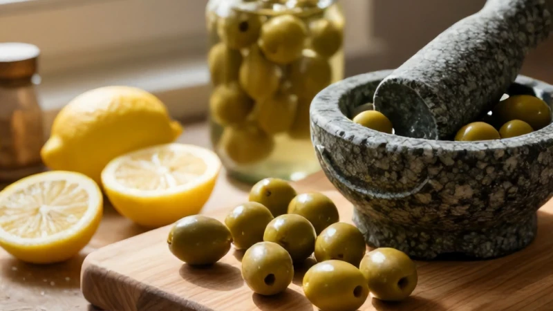 Kışlık Yeşil Zeytin Tatlandırma İşi Nasıl Yapılır?