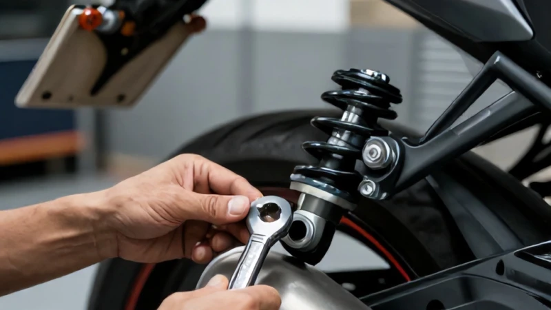 Motosiklet Amortisör Ayarı Sertlik Nasıl Yapılır?