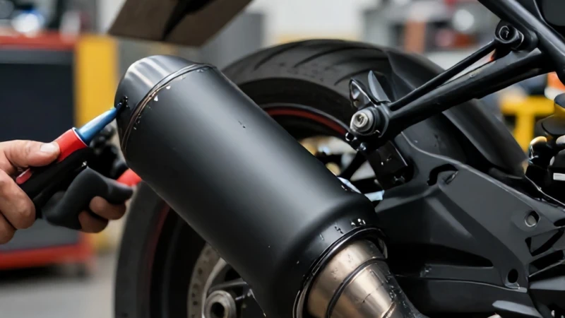 Motosiklet Egzoz Boyama Ve Koruma Nasıl Yapılır?