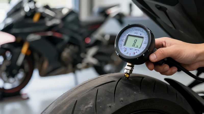 Motosiklet Lastik Basıncı Hava Ayarı Nasıl Yapılır?