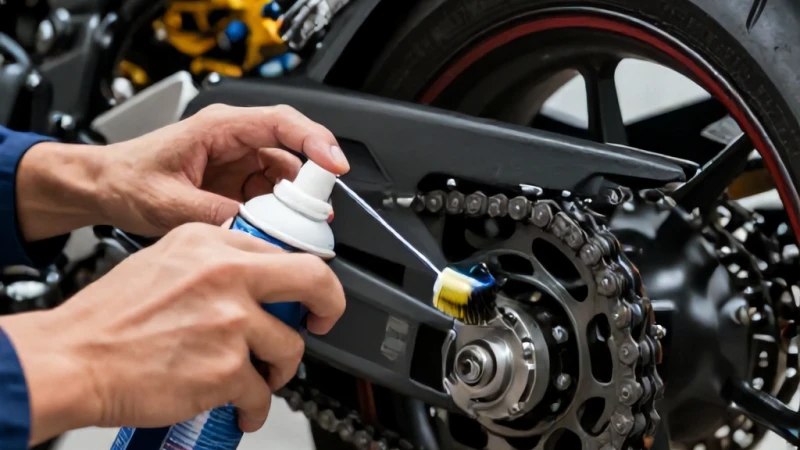 Motosiklet Zincir Yağlama Ve Temizliği Nasıl Yapılır?