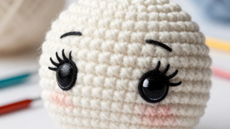 Tığ İşi Amigurumi Göz İşleme Sanatı Nasıl Yapılır?
