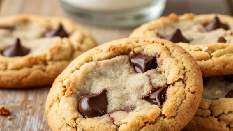 İçi Yumuşak Çikolatalı Amerikan Cookie Nasıl Yapılır?