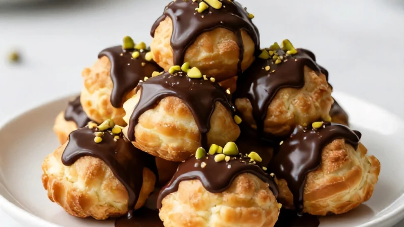 Kabararak Dağılmayan Profiterol Topları Nasıl Yapılır?