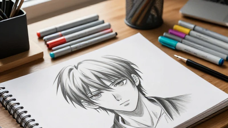 Çizgi Film Karakteri Çizimi Anime Çizimi Nasıl Yapılır?