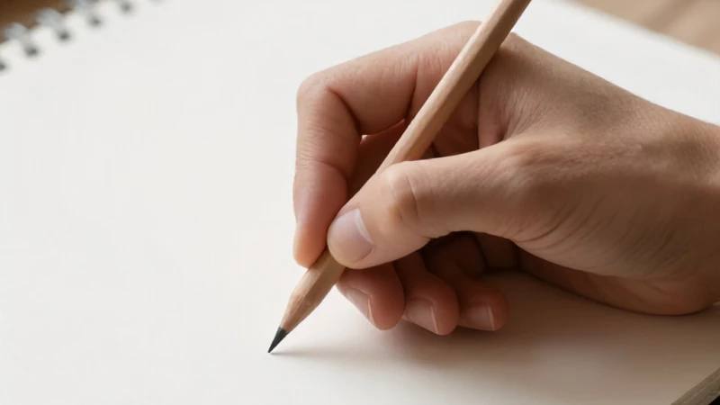 Resim Çizerken Kalemi Doğru Tutma Ayarı Nasıl Yapılır?