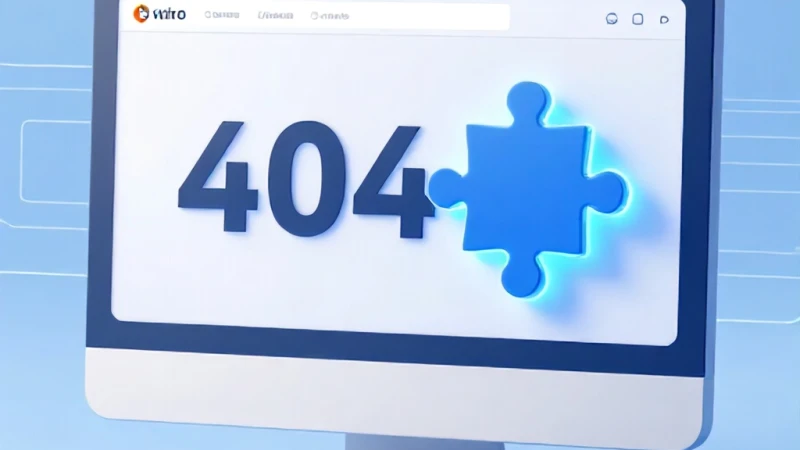 Sitede 404 Bulunamadı Hataları Çözümü Nasıl Yapılır?