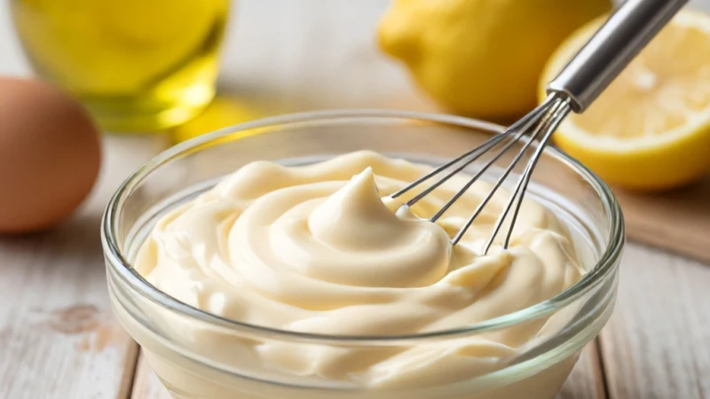 Ev Yapımı Mayonez Çırpma Kesilmeyi Önleme Nasıl Yapılır?